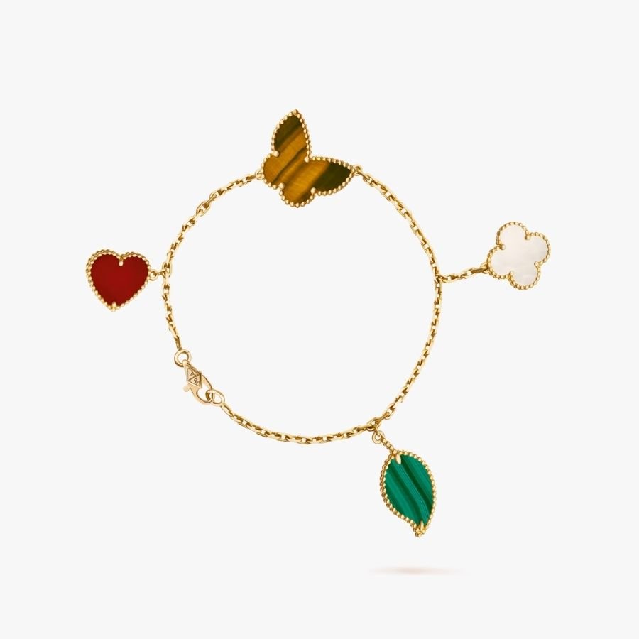 CEL-B-VCA-006.jpg Van Cleef and Arpels Lucky Alhambra bracelet 4 motifs - Image 1