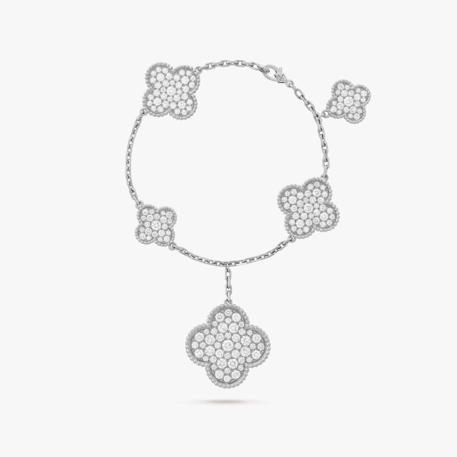 CEL-B-VCA-015.jpg Van Cleef and Arpels Magic Alhambra bracelet 5 motifs - Image 1