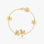 Van Cleef and Arpels Frivole bracelet 5 flowers