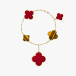 Van Cleef and Arpels Vintage Alhambra bracelet 5 motifs