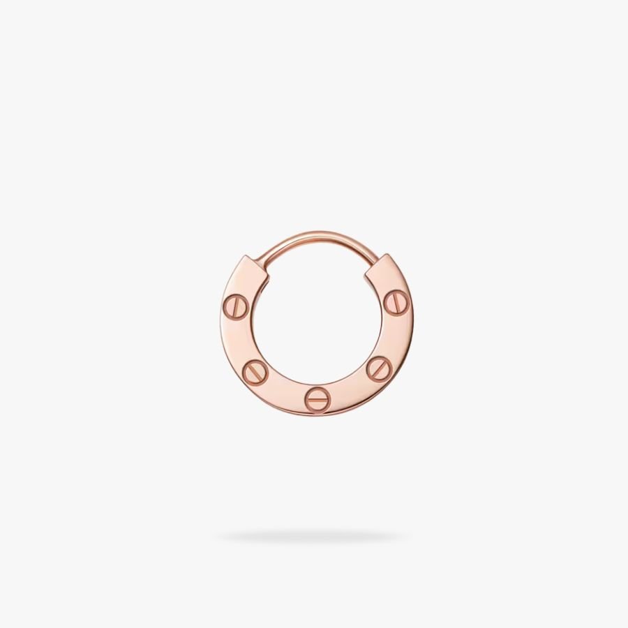 CEL-E-CAR-008.jpg CARTIER LOVE single hoop earring - Image 1