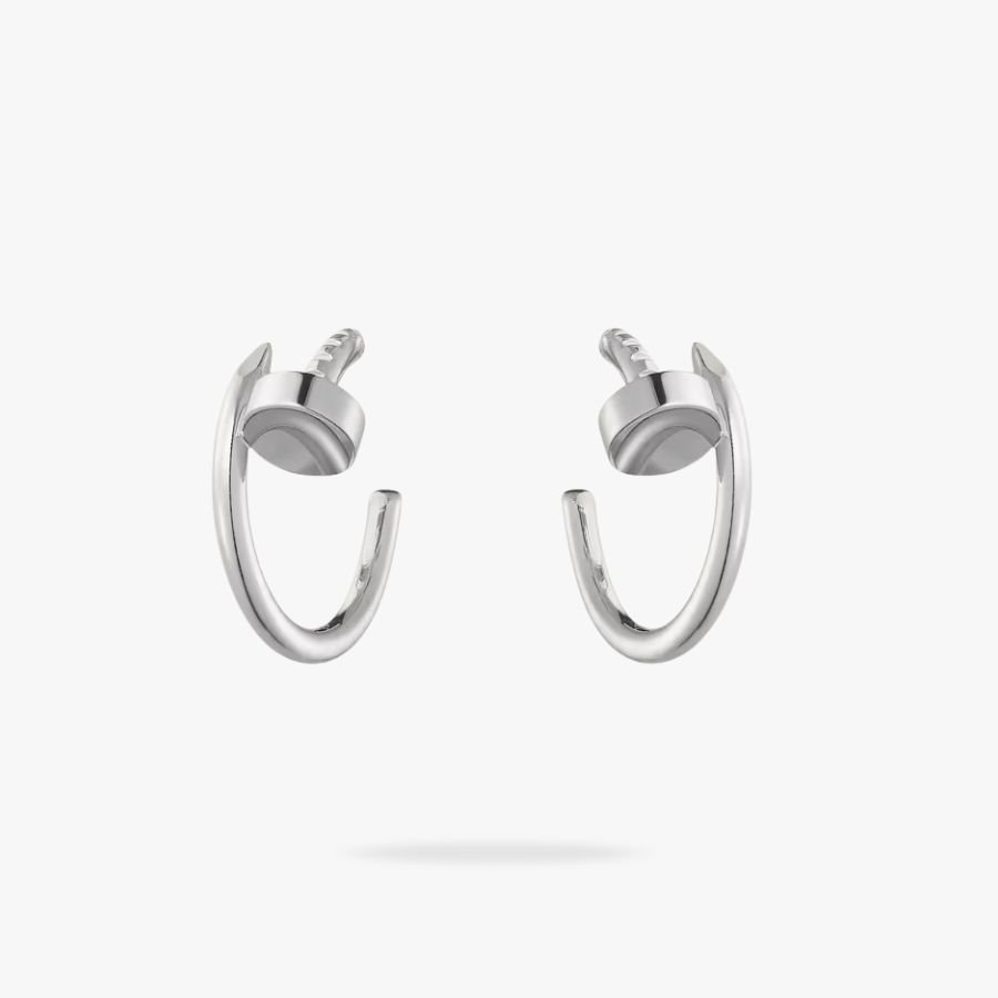 CEL-E-CAR-030.jpg CARTIER Juste un Clou hoop earrings small model - Image 1