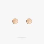HERMES Hermès Ex-Libris earrings, very small model