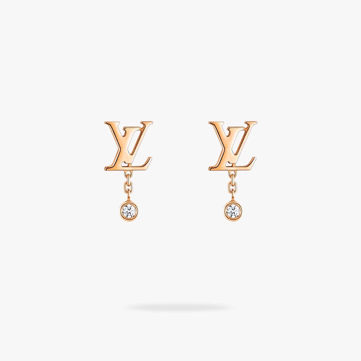CEL-E-LV-011.jpg LOUIS VUITTON Idylle Blossom LV Ear Stud - Image 1