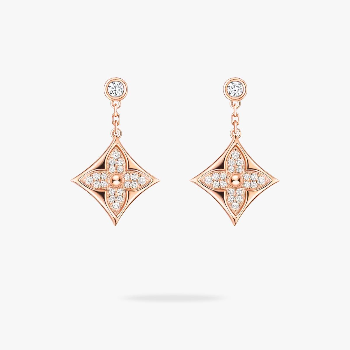 CEL-E-LV-029.jpg LOUIS VUITTON Color Blossom BB Star Earrings - Image 1