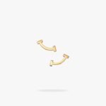 Tiffany and Co TIFFANY Smile Mini Earrings