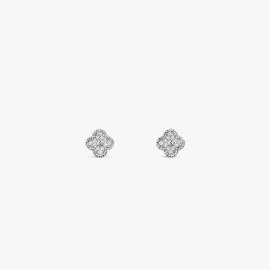 CEL-E-VCA-002.jpg Van Cleef and Arpels Sweet Alhambra earstuds - Image 1