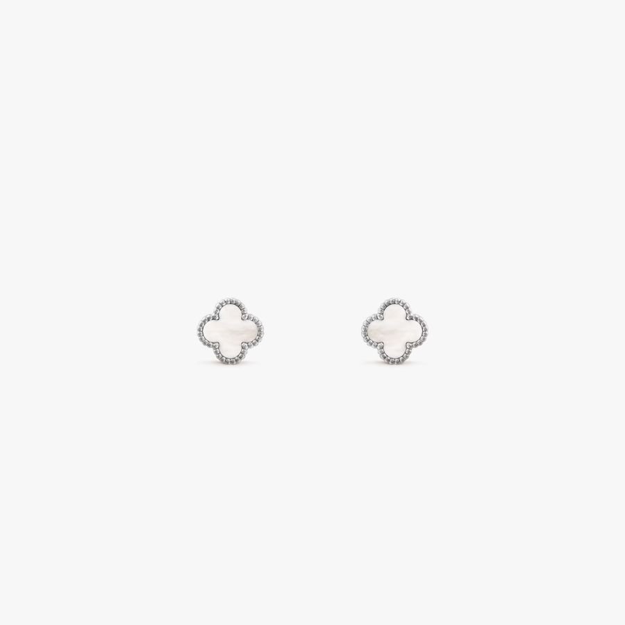 CEL-E-VCA-004.jpg Van Cleef and Arpels Sweet Alhambra earstuds - Image 1