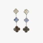 Van Cleef and Arpels Magic Alhambra earrings 3 motifs