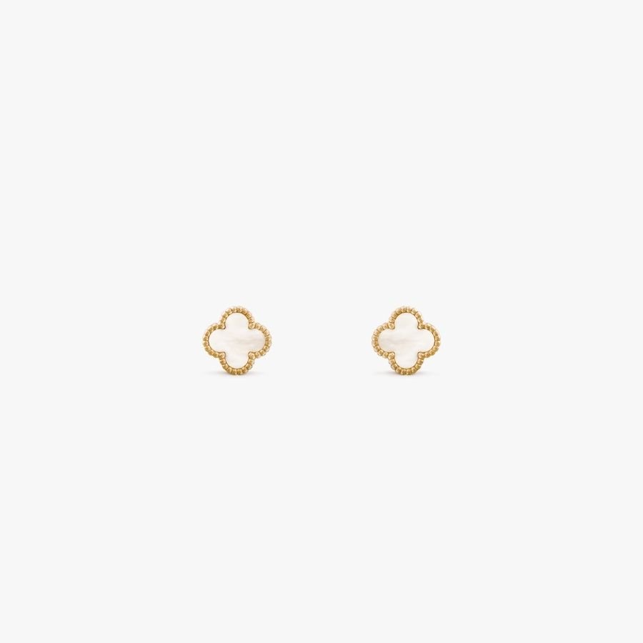 CEL-E-VCA-013.jpg Van Cleef and Arpels Sweet Alhambra earstuds - Image 1