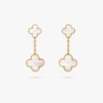 Van Cleef and Arpels Magic Alhambra earrings 2 motifs