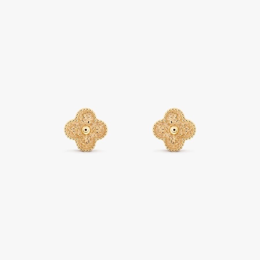 CEL-E-VCA-028.jpg Van Cleef and Arpels Vintage Alhambra earrings - Image 1