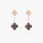 Van Cleef and Arpels Magic Alhambra earrings 2 motifs