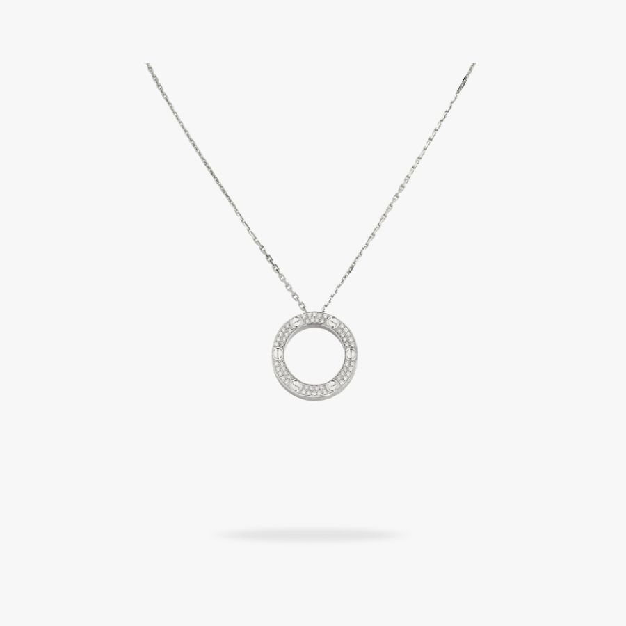 CEL-N-CAR-012-2.jpg CARTIER LOVE pendant paved - Image 1