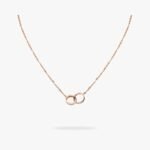 CARTIER LOVE pendant half-paved