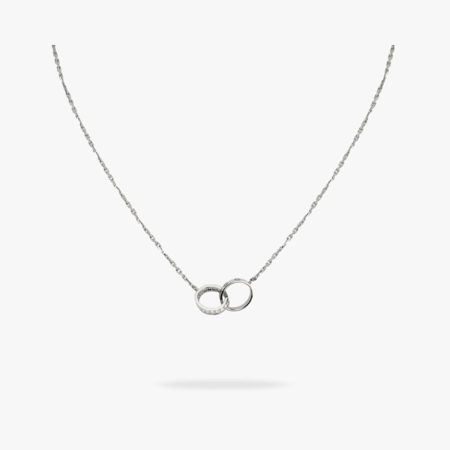 CEL-N-CAR-018-2.jpg CARTIER LOVE pendant half-paved - Image 1