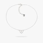 CHANEL 25P CC Heart Necklace