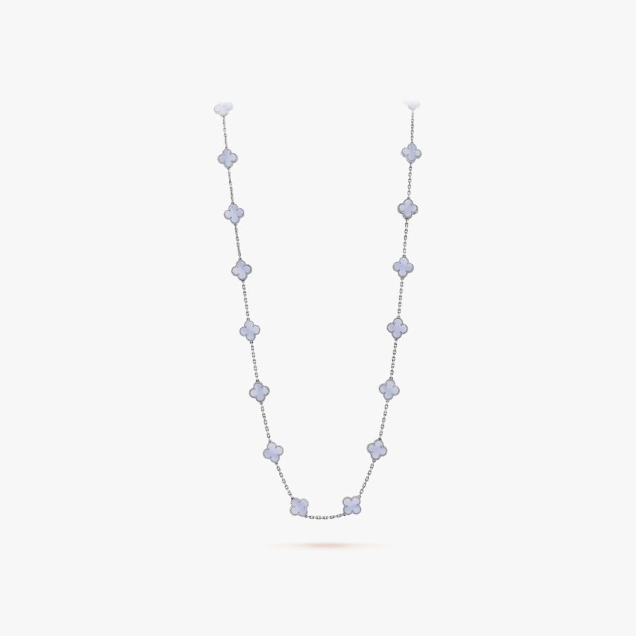 CEL-N-VCA-009.jpg Van Cleef and Arpels Vintage Alhambra long necklace 20 motifs - Image 1