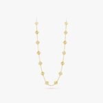 Van Cleef and Arpels Vintage Alhambra long necklace 20 motifs