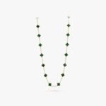 Van Cleef and Arpels Vintage Alhambra long necklace 20 motifs