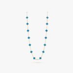Van Cleef and Arpels Vintage Alhambra long necklace 20 motifs
