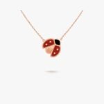 Van Cleef and Arpels Lucky Spring pendant open wings ladybug