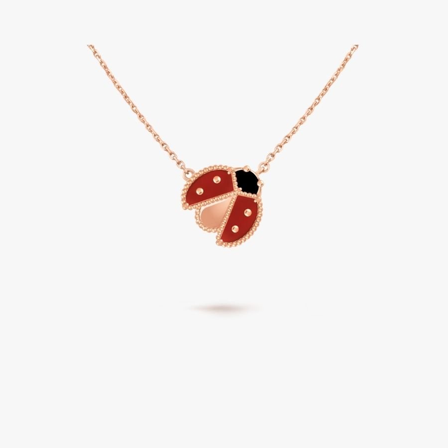 CEL-N-VCA-070.jpg Van Cleef and Arpels Lucky Spring pendant open wings ladybug - Image 1