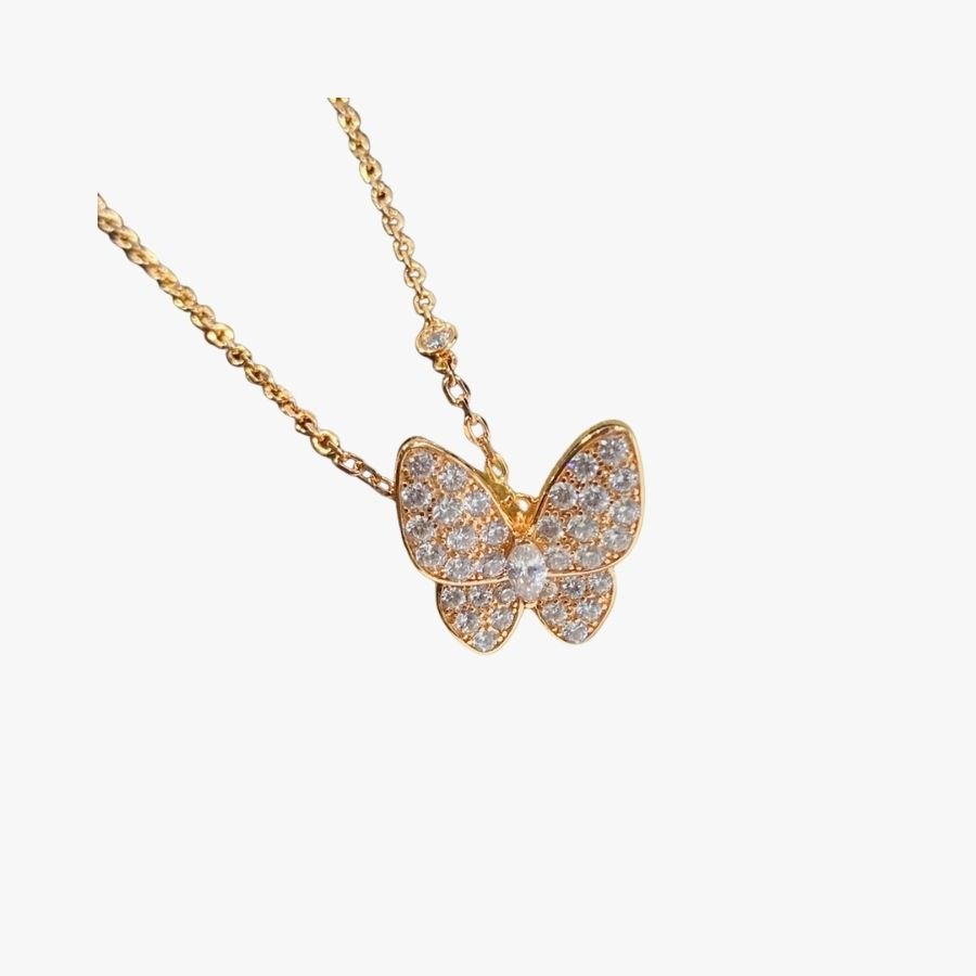 CEL-N-VCA-077.jpg Van Cleef and Arpels Two Butterfly pendant - Image 1