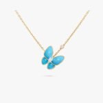 Van Cleef and Arpels Two Butterfly pendant