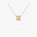 Van Cleef and Arpels Perlée clovers pendant
