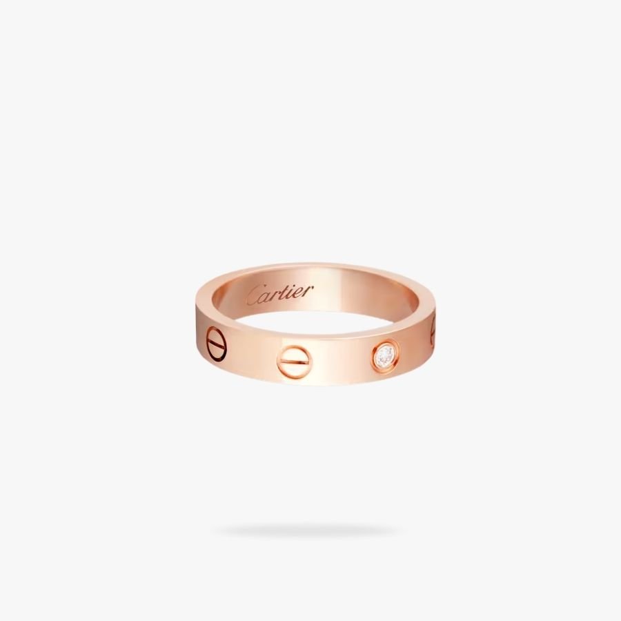 CEL-R-CAR-004.jpg CARTIER LOVE ring small model 1 diamond - Image 1