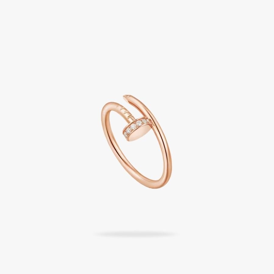 CEL-R-CAR-031.jpg CARTIER Juste un Clou ring small model diamonds - Image 1