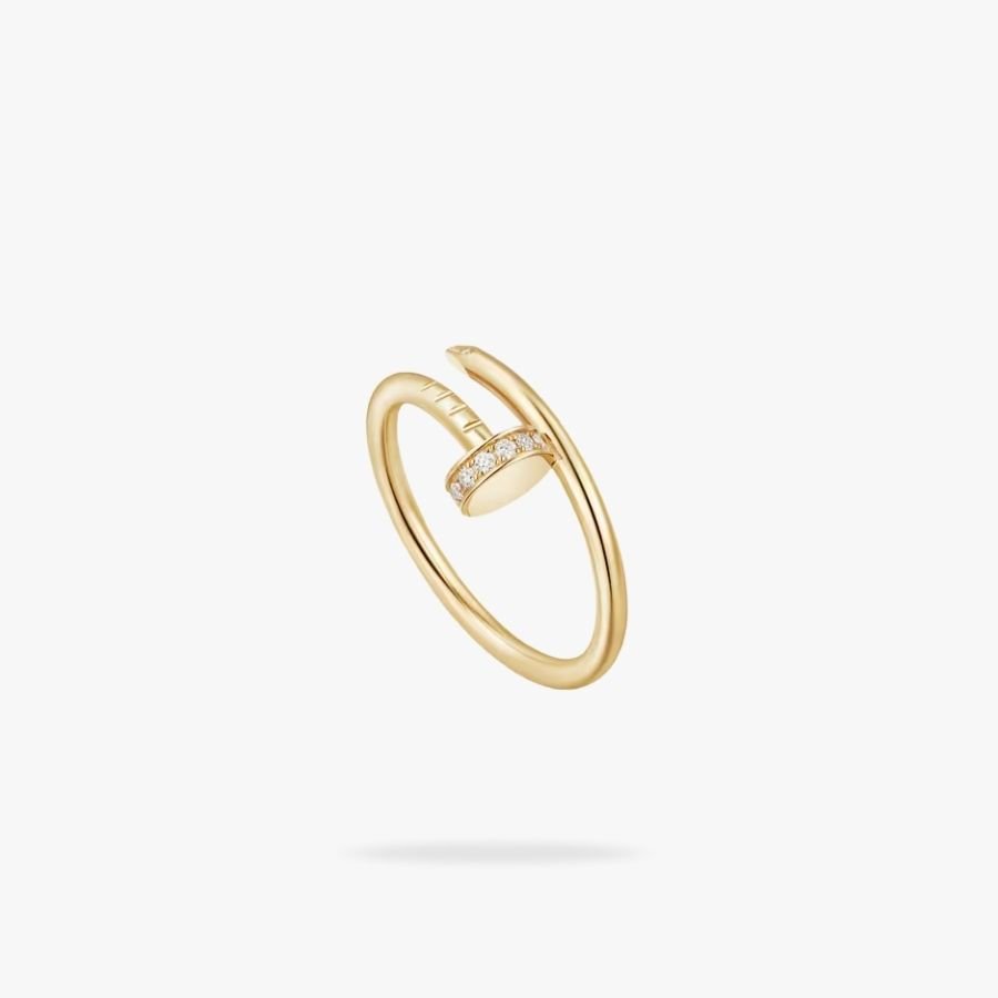 CEL-R-CAR-032.jpg CARTIER Juste un Clou ring small model diamonds - Image 1