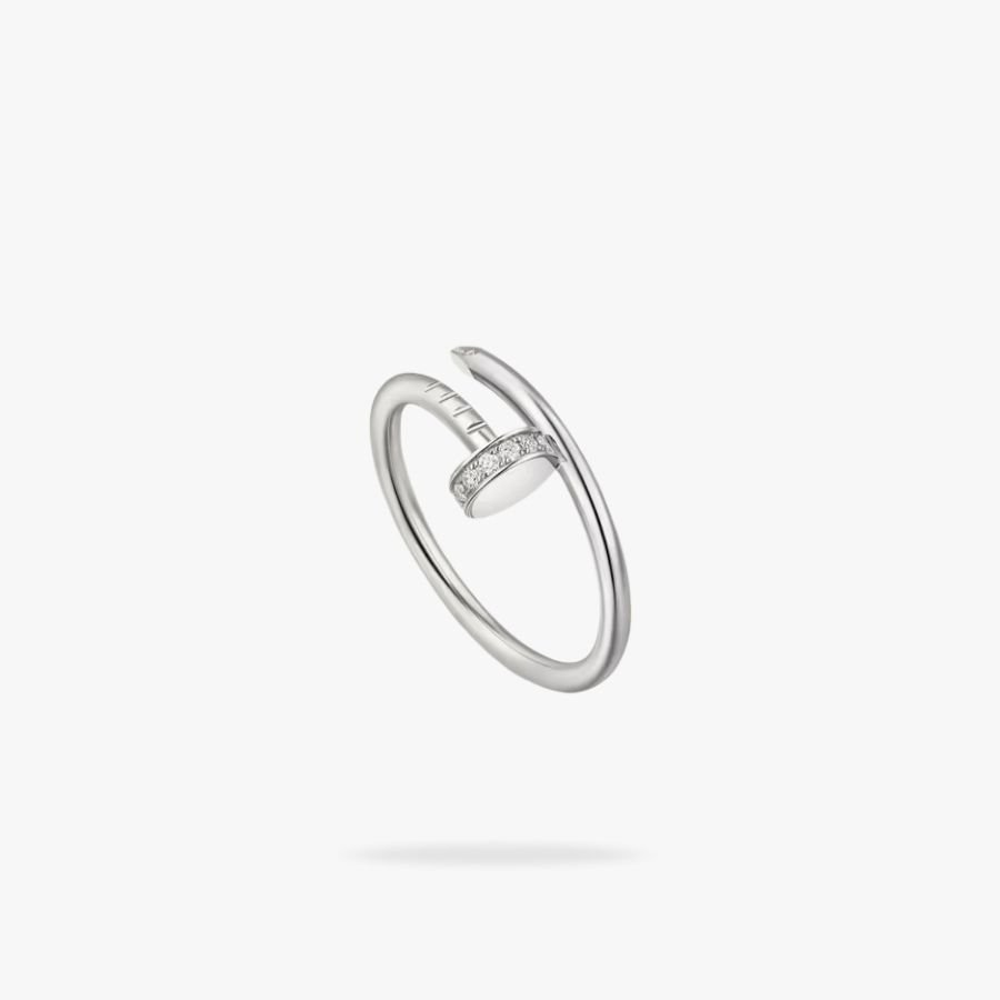 CEL-R-CAR-033.jpg CARTIER Juste un Clou ring small model diamonds - Image 1