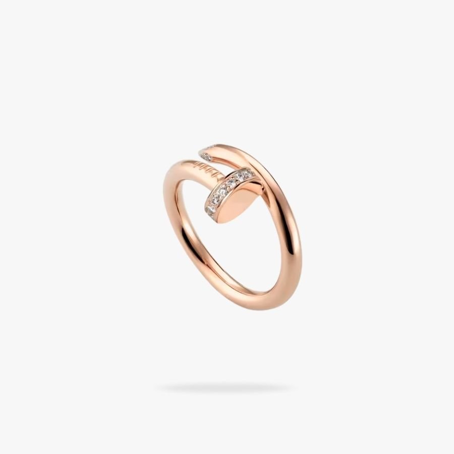CEL-R-CAR-040.jpg CARTIER Juste un Clou ring classic model diamonds - Image 1
