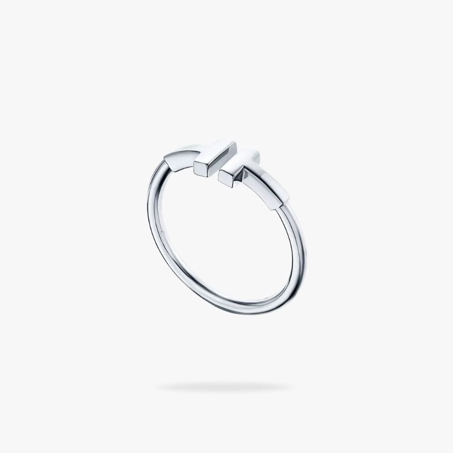 CEL-R-TIF-003.jpg Tiffany and Co TIFFANY T Wire Ring - Image 1
