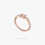 Tiffany and Co TIFFANY T Diamond Wire Ring