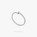 Tiffany and Co TIFFANY T Diamond Wire Band Ring