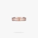 Tiffany and Co TIFFANY T Narrow Pavé Diamond Ring