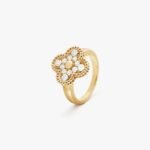 Van Cleef and Arpels Vintage Alhambra ring