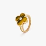 Van Cleef and Arpels Vintage Alhambra ring