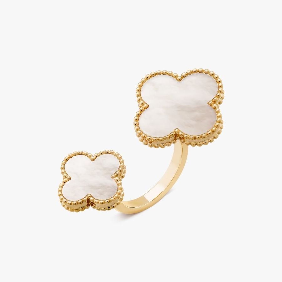 CEL-R-VCA-014.jpg Van Cleef and Arpels Magic Alhambra Between the Finger ring - Image 1