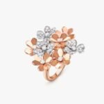 Van Cleef and Arpels Frivole ring 8 flowers