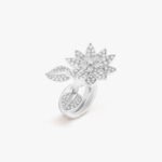 Van Cleef and Arpels Lotus Between the Finger ring