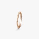 Van Cleef and Arpels Perlée pearls of gold ring small model