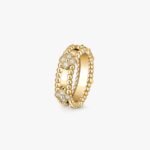 Van Cleef and Arpels Perlée sweet clovers ring