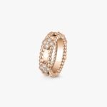 Van Cleef and Arpels Perlée sweet clovers ring