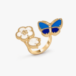 Van Cleef and Arpels Lucky Spring Butterfly Between the Finger ring
