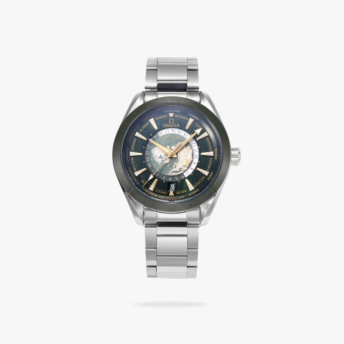 CEL-W-OM-029.png Omega Seamaster Aqua Terra Worldtimer 150M 43mm Steel On Steel Grey Dial - Image 1