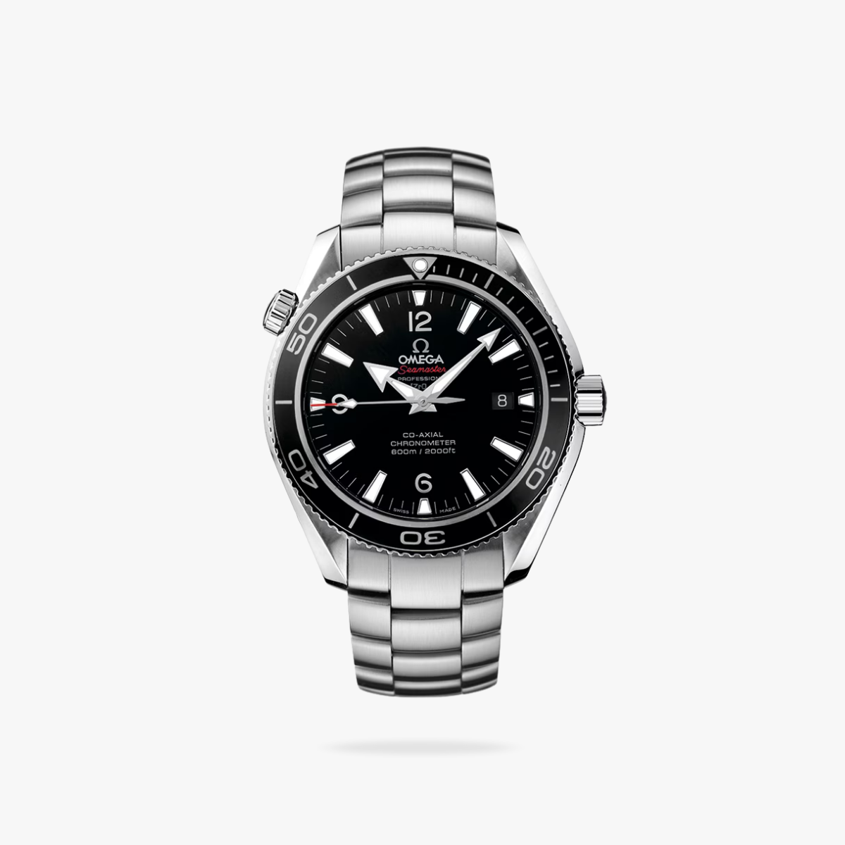 CEL-W-OM-037.png Omega Seamaster Planet Ocean 600M 42mm Steel On Steel Black Dial - Image 1